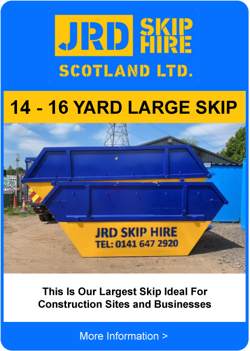14 and 16 yard skip hire
